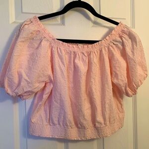 Pac Sun cropped top Girls 14/16 pink